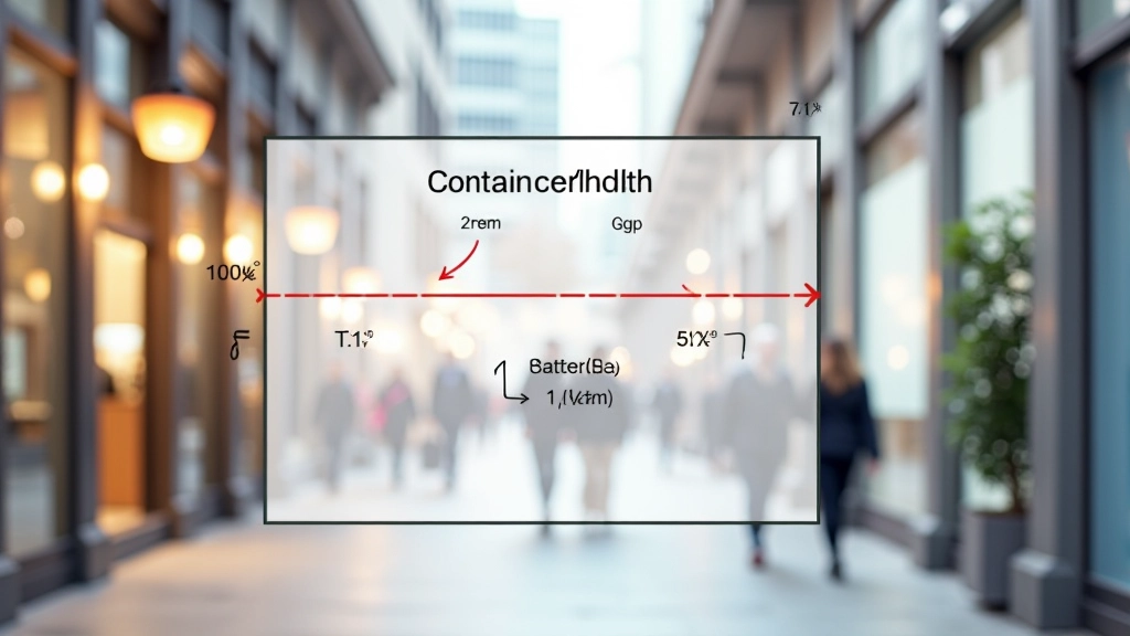 Visual diagram showing gap calculation: 100% width container with 2rem gap, items showing calc() formula for 50% minus half the gap